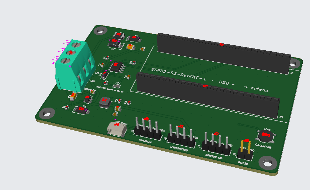 JLCPCB preview with their parts, from the first order (19 Oct 2026): the «todo» set, as they assemble it